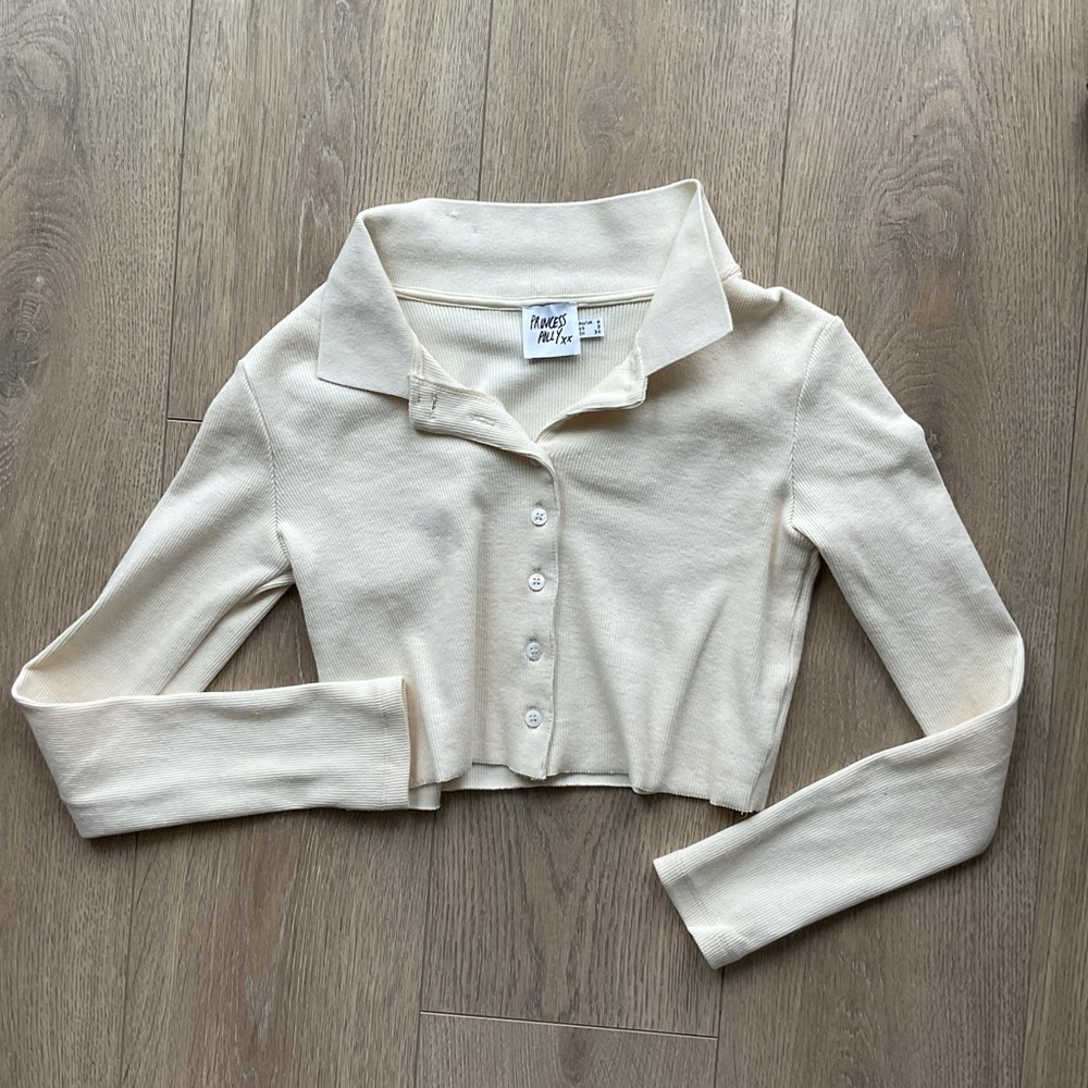 Princess Polly cropped long sleeve